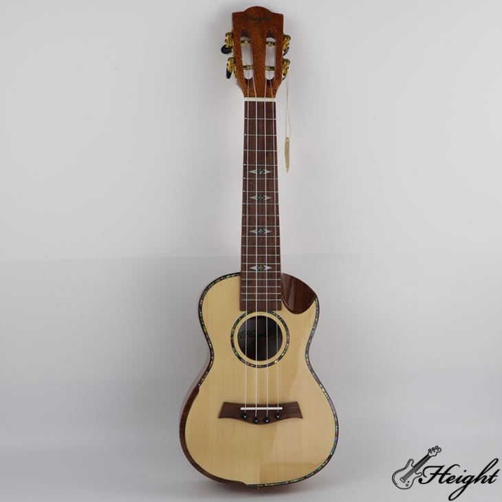 4 húrkoncert Cutaway Top szilárd lucfenyő 4 Strings Concert Cutaway Top Solid Spruce