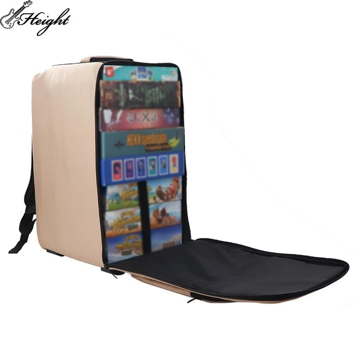 Foldable Beige Brown Game Carry Trolley price