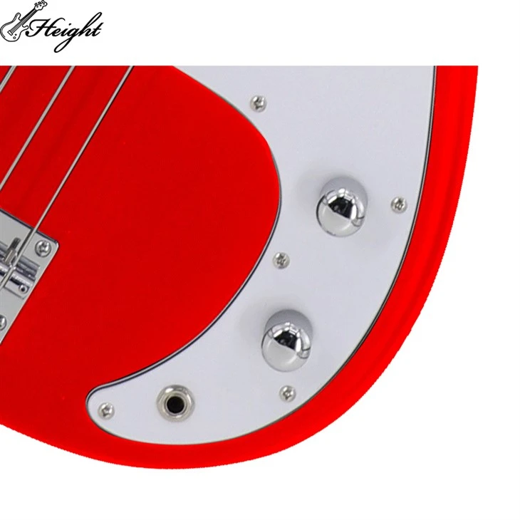 Professional Electric Guitar Electric Bass Guitar 4 String Soild Wood Body